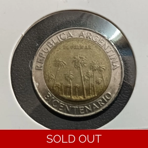 1 Peso - Argentina (El Palmar) - circulating commemorative