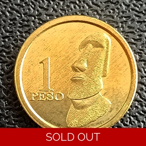 1 Peso 2021 - Rapa Nui (Easter Island) V7