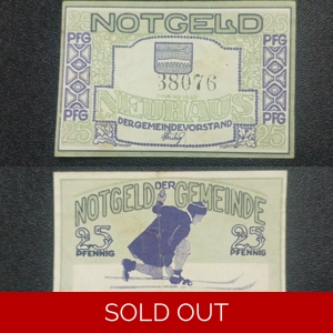 25 Pfennig 1921 - Municipality of Neuhaus am Rennweg (Thur..