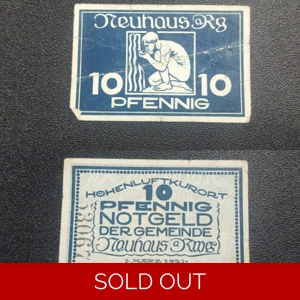 10 Pfennig 1921 - Municipality of Neuhaus am Rennweg (Thur..