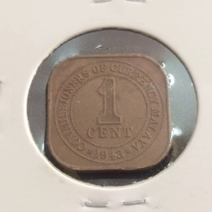1 Cent 1943 - Malaya