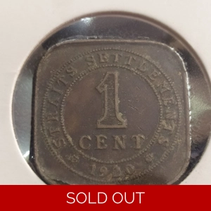 1 Cent 1920 - Straits Settlements