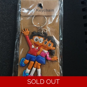 Nobita & Shizuka - PVC keychain (50mm x 80mm)