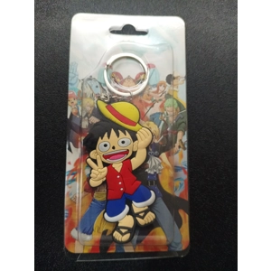 Luffy D - Keychain (Silicone/Rubber)