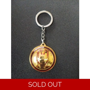 Iron Man - Keychain (Metal) - Spinner type