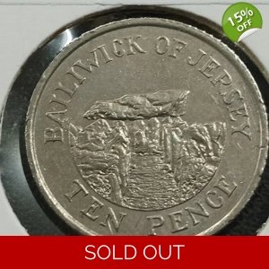 10 Pence 1992 - Bailiwick of Jersey