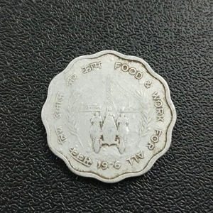 10 Paise Food and Work for All -Calcutta Scarce (Ref : 281..