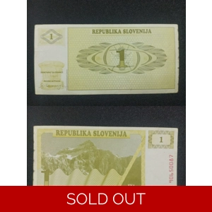 1 Tolar - Slovenia (Used Condition)