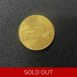 1 Chon 2002 UNC (FAO - Automobile) - North Korea