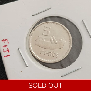 5 Cents 2009 AUNC - Fiji