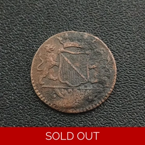 1 Duit 1755 (Utrecht Mint) - Netherlands East Indies