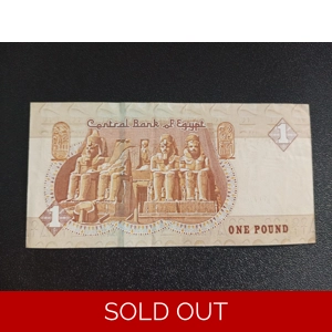 1 Pounds 2018 - Egypt (Ref : 100207N