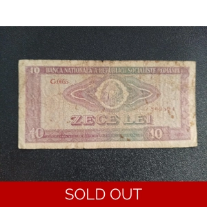 10 Lei 1966 - Romania (Ref : 100213N)