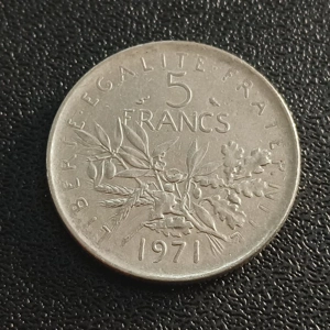 5 Francs 1971 - France