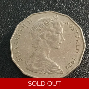 50 Cents 1982 (Brisbane Commonwealth Games) - Australia