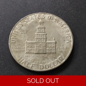 1/2 Dollar - Bicentenary of the United States Declaration ..
