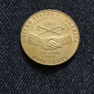5 Cents - U.S.A - Louisiana Purchase Circulating Commemora..