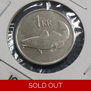 1 Krona -Iceland