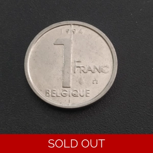 1 Franc - Belgium -Albert II