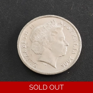 5 Cents Australia - Elizabeth II 4th Portrait