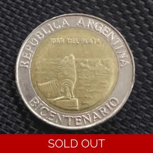 1 Peso - Argentina (Mar del Plata) - Circulating Commemora..