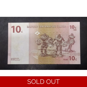 10 centimes 1997 UNC - Congo