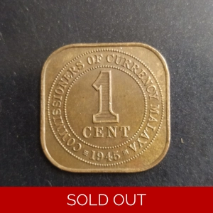 1 Cent 1945 - Malaya