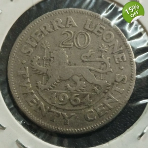 20 Cents 1964 - Sierra Leone