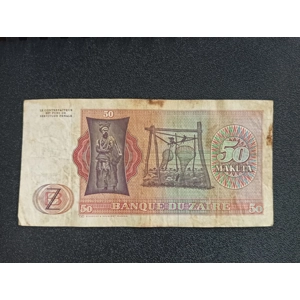 50 Makuta 1980 - ZAire (Scarce)
