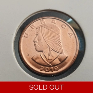 1 Centesimo 2019 UNC - Panama