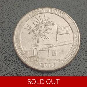 1/4 Dollar - Maryland -Fort McHenry