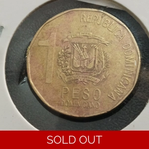 1 Peso - Dominican Republic