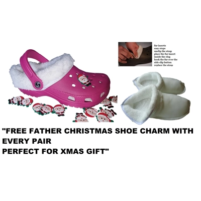 Insoles For Crocs Clogs Replacement, Purple Fur Insert Lining Shoe Inner Sole Insoles For Crocs Clogs Replacement, Purple Fur Insert Lining Shoe Inner Sole