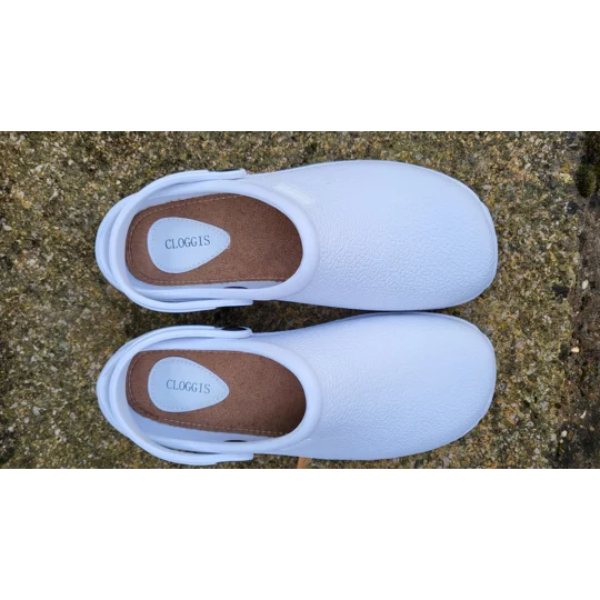 White Hospital Clogs Orthopaedic Nurse Dental Shoes Safety Mules White