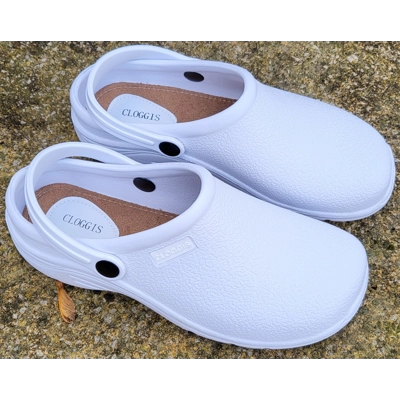 Full Work Clogs Chefs Nurse Vets Surgeon Culinary Kitchen Non Slip Cushioned insole Shoes