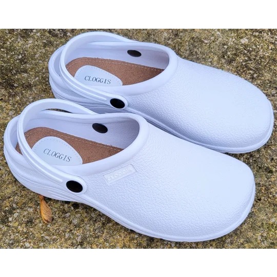 Full Work Clogs Chefs Nurse Vets Surgeon Culinary Kitchen Non Slip Cushioned insole Shoes