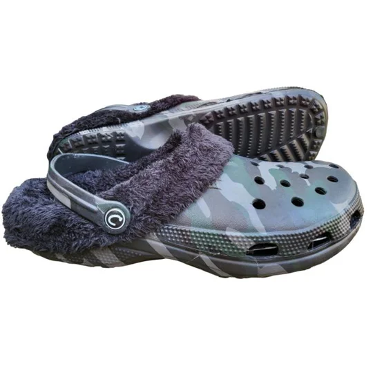 Clogs Lined Adults Slippers Furry Faux Fur Clog Shoes Lightweight