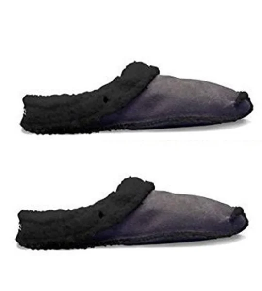 Insoles for Crocs Fluffy Liners Black Fur Shoe Insole Insert Lining Warm Removable Furry Croc Liners