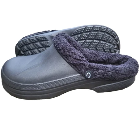 Mens Size 13 clogs euro 48 large Fur Lined Clogs Full Clogs Chefs Kitchen Garden Shoes Slippers