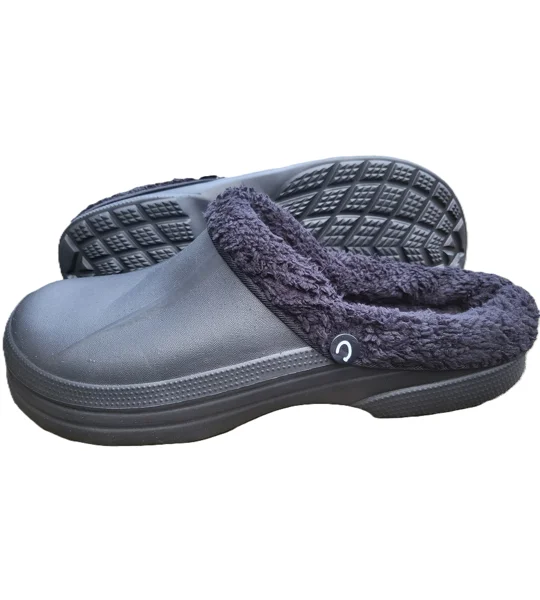 Mens Size 13 clogs euro 48 large Fur Lined Clogs Full Clogs Chefs Kitchen Garden Shoes Slippers