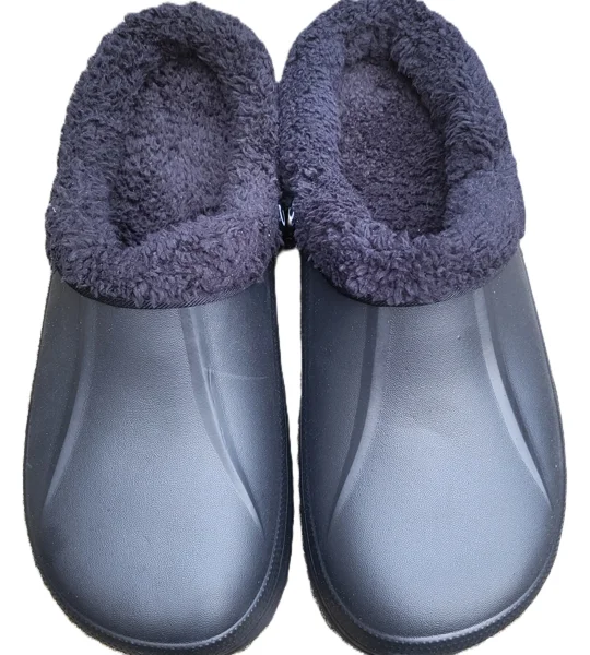 Mens Size 13 clogs euro 48 large Fur Lined Clogs Full Clogs Chefs Kitchen Garden Shoes Slippers