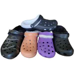 Wide Fitting Fur Clogs Lined Adults Slippers Furry Clog Shoes Lightweight Mens.. Wide Fitting Fur Clogs Lined Adults Slippers Furry Clog Shoes Lightweight Mens..