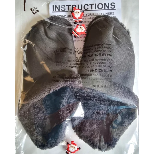 Crocs Insoles Fur Furry Croc Shoe Liners Insert Inners Fluffy Crocs MADE IN UK