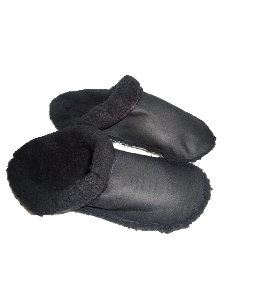 Insoles for Crocs Fluffy Liners Black Fur Shoe Insole Insert Lining Warm Removable Furry Croc Liners