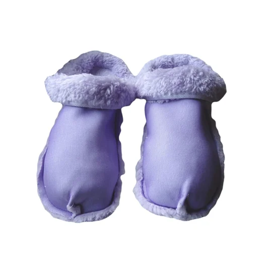 Insoles For Crocs Clogs Replacement, Purple White Navy Black Fur Insert Lining Shoe Inner Sole