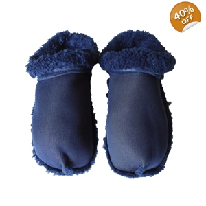 Furry insoles for on sale slippers