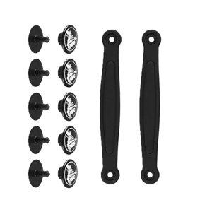 Replacement Straps fix repair your Crocs, 2 Straps, 4 Rivet buttons to repair ..