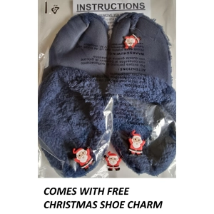 Fluffy Liners Insoles Replacement  Navy Fur Inserts For Mammoth Crocs Shoes Cl.. Fluffy Liners Insoles Replacement  Navy Fur Inserts For Mammoth Crocs Shoes Cl..