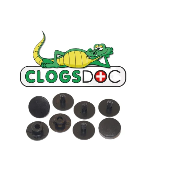 4 x Rivets Sets, Croc Fastener, Button to fit repair For Crocs Adults Kids broken clogs replacement