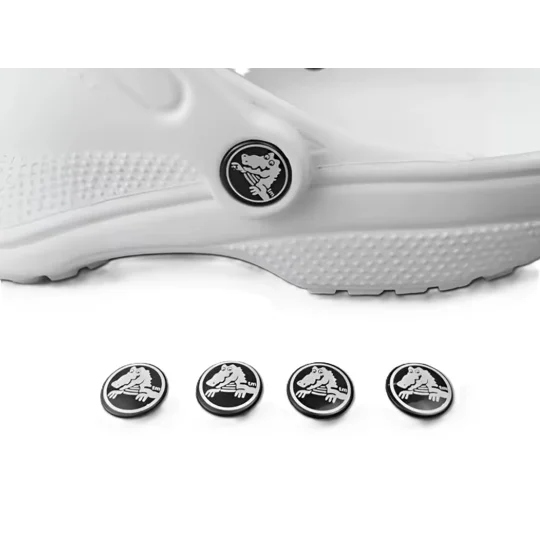 Replacement Straps fix repair your Crocs, 2 Straps, 4 Rivet buttons to repair and fix broken clogs